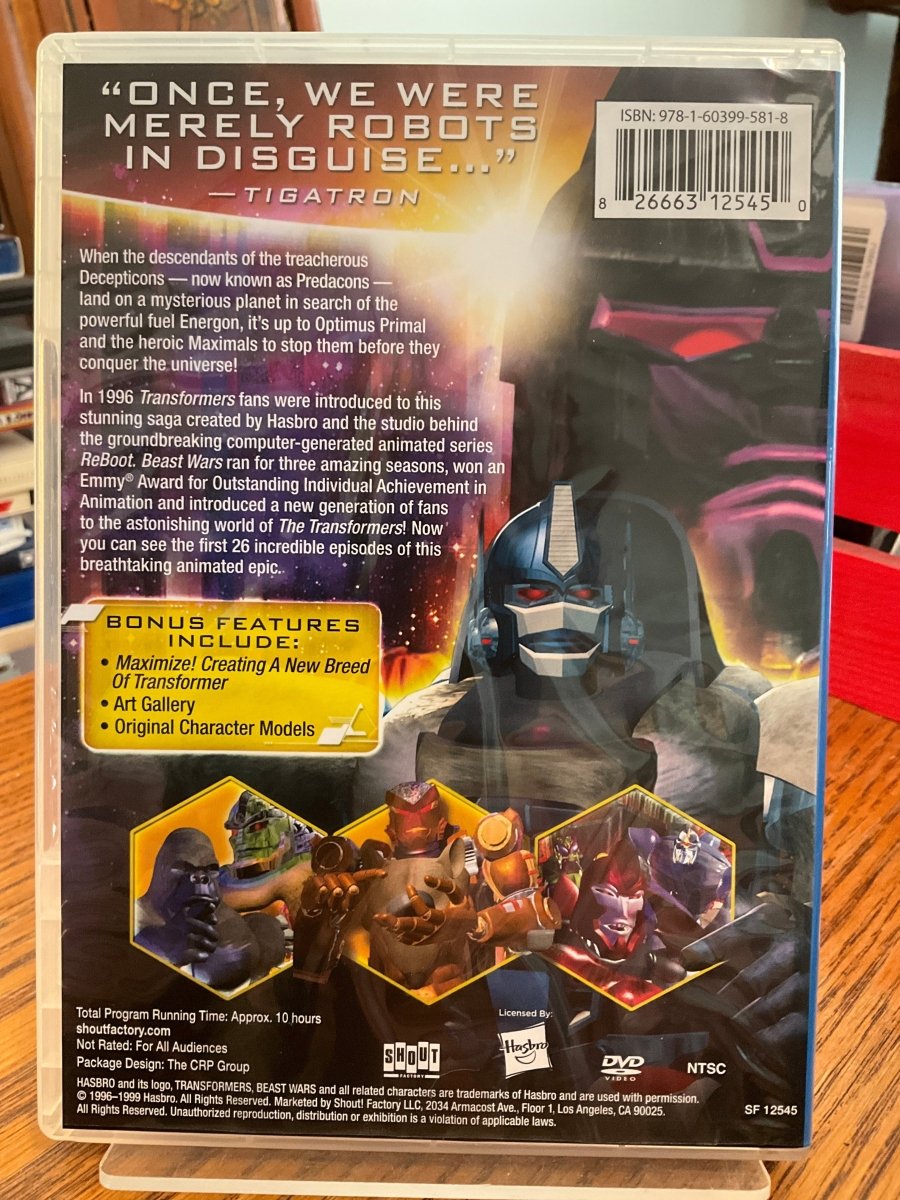 Transformers Beast Wars: Season 1 (DVD) USED - Used DVD
