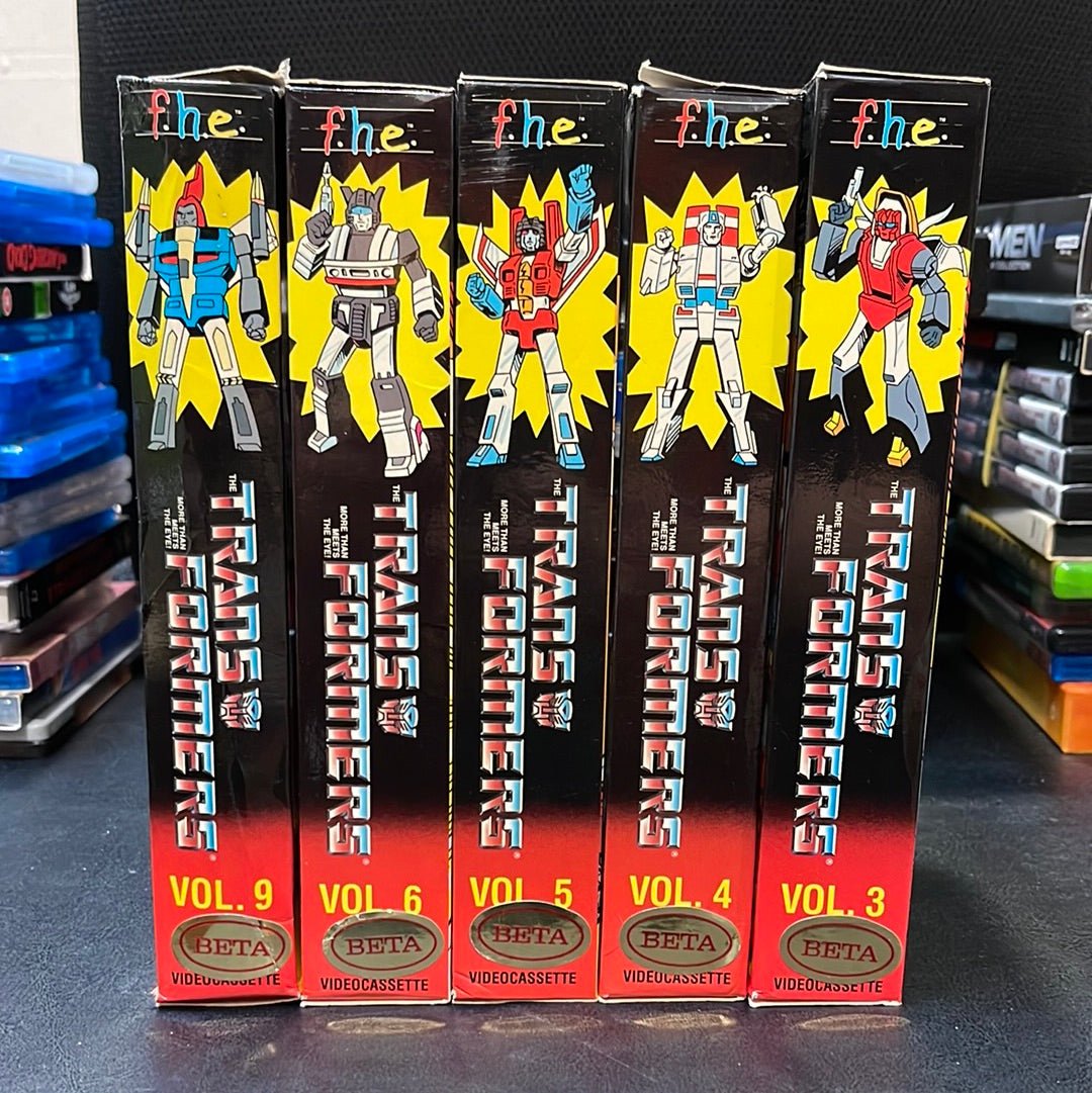 Transformers Cartoon Beta Lot USED