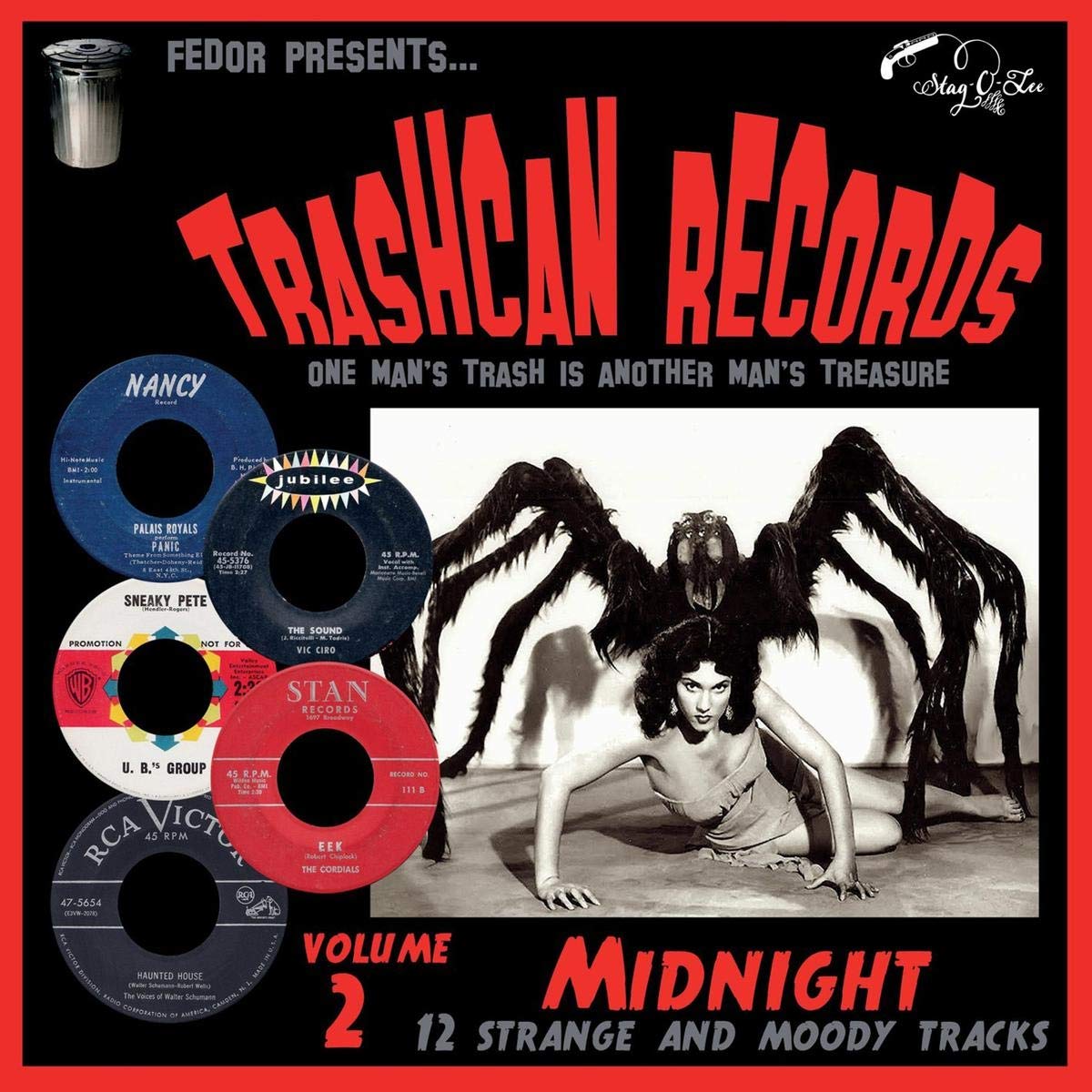 Trashcan Records Volume 2: Midnight (Vinyl 10") - Music