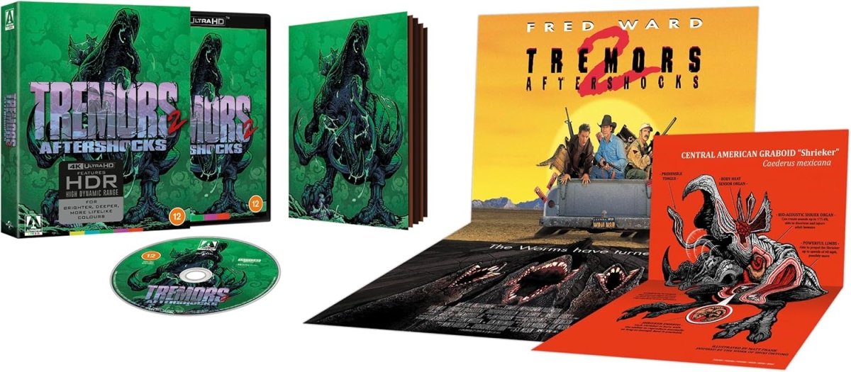Tremors 2 (4K UHD, Arrow UK Limited Edition, Region Free)