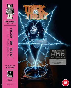 Trick or Treat (1986) (4K UHD, Toy Robot UK, Region Free/B)