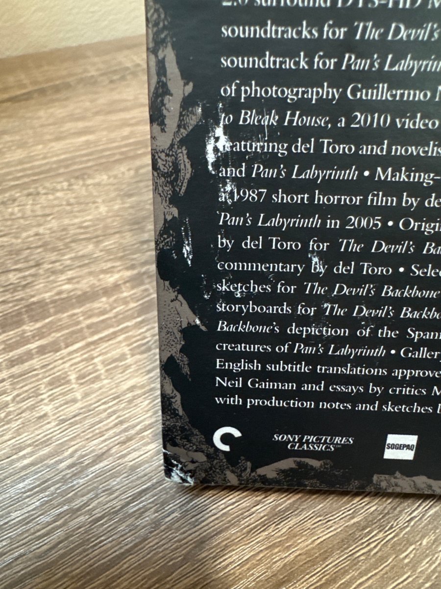 Trilogia de Guillermo Del Toro USED