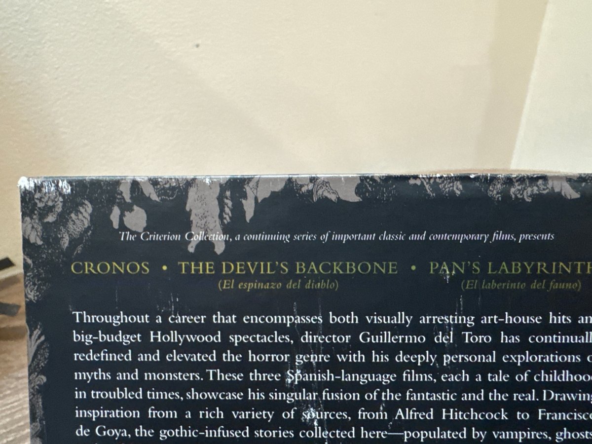 Trilogia de Guillermo Del Toro USED