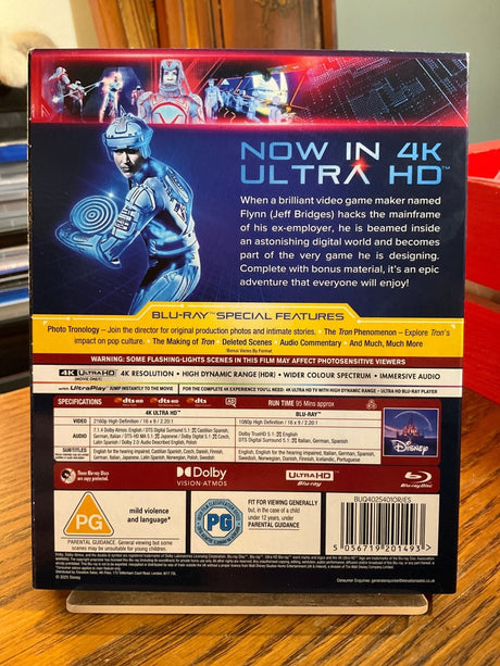Tron (4K UHD, Region Free/B) w/SLIP USED