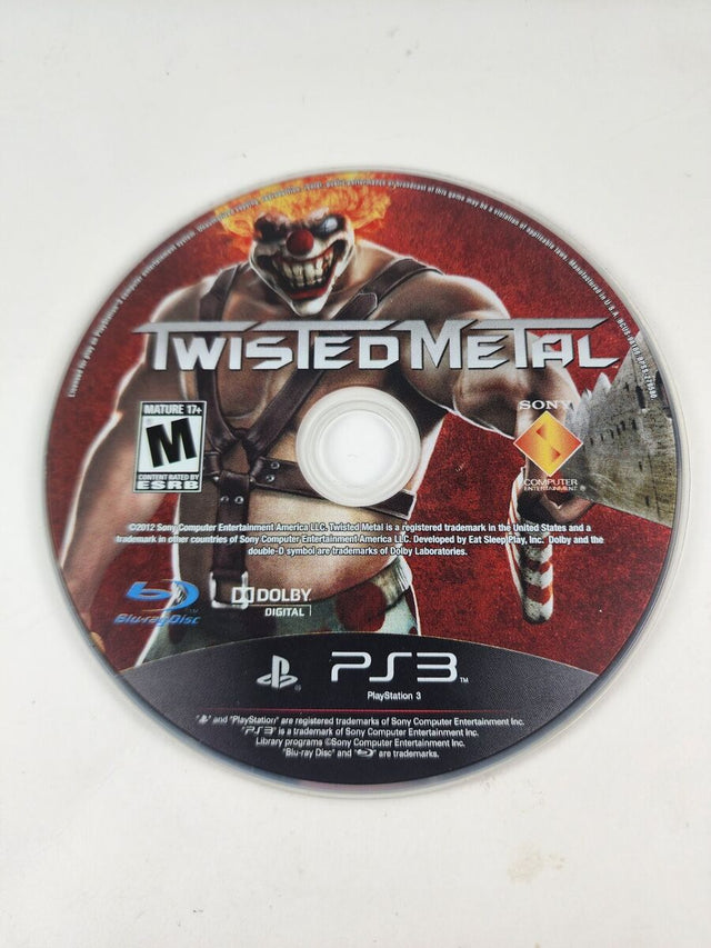 Twisted Metal Playstation 3 LOOSE - Video Games - Playstation 3