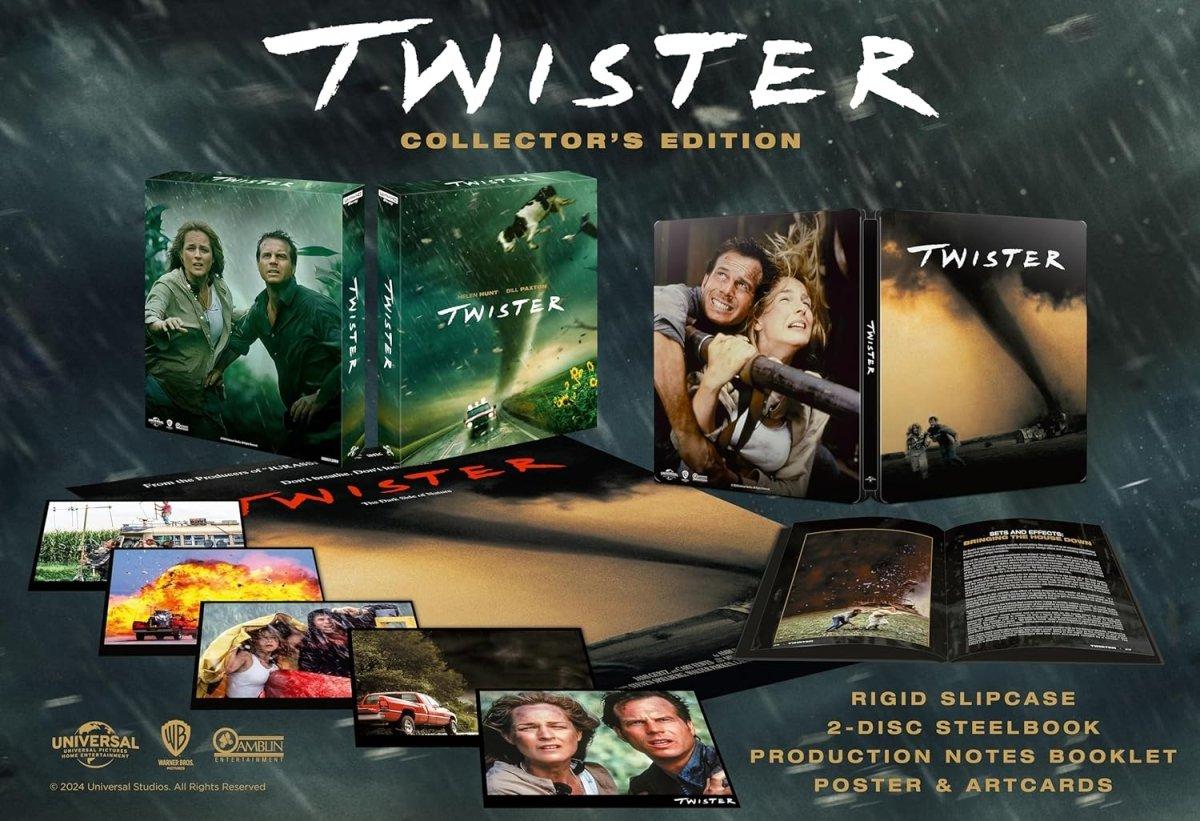 Twister (UK 4K UHD, Limited Ultimate Collector's Edition Steelbook, Region Free)