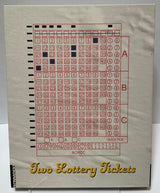 Two Lottery Tickets / A Month in Thailand w/SLIP USED