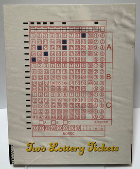 Two Lottery Tickets / A Month in Thailand w/SLIP USED