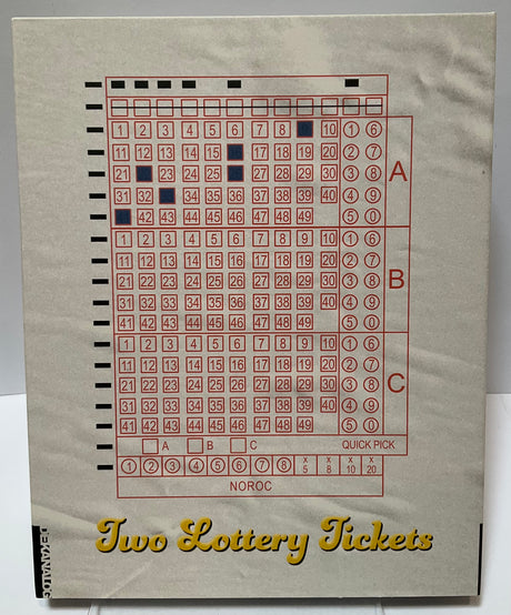 Two Lottery Tickets / A Month in Thailand w/SLIP USED