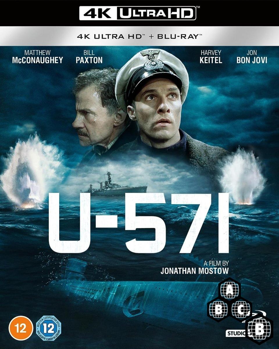 U-571 (4K UHD, Region Free/B)