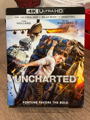 Uncharted [4K UHD] W/SLIP USED