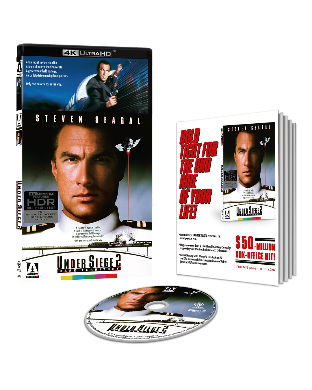 Under Siege 2: Dark Territory (4K UHD, Limited Edition)