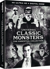 Universal Classic Monsters 8 - Movie Collection (4K UHD) - New 4K UHD