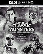 Universal Classic Monsters: Icons of Horror Collection 4K UHD W/SLIP USED - Used 4K UHD