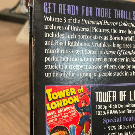 Universal Horror Collection Volume 3 *SEE NOTE* - New Blu - Ray