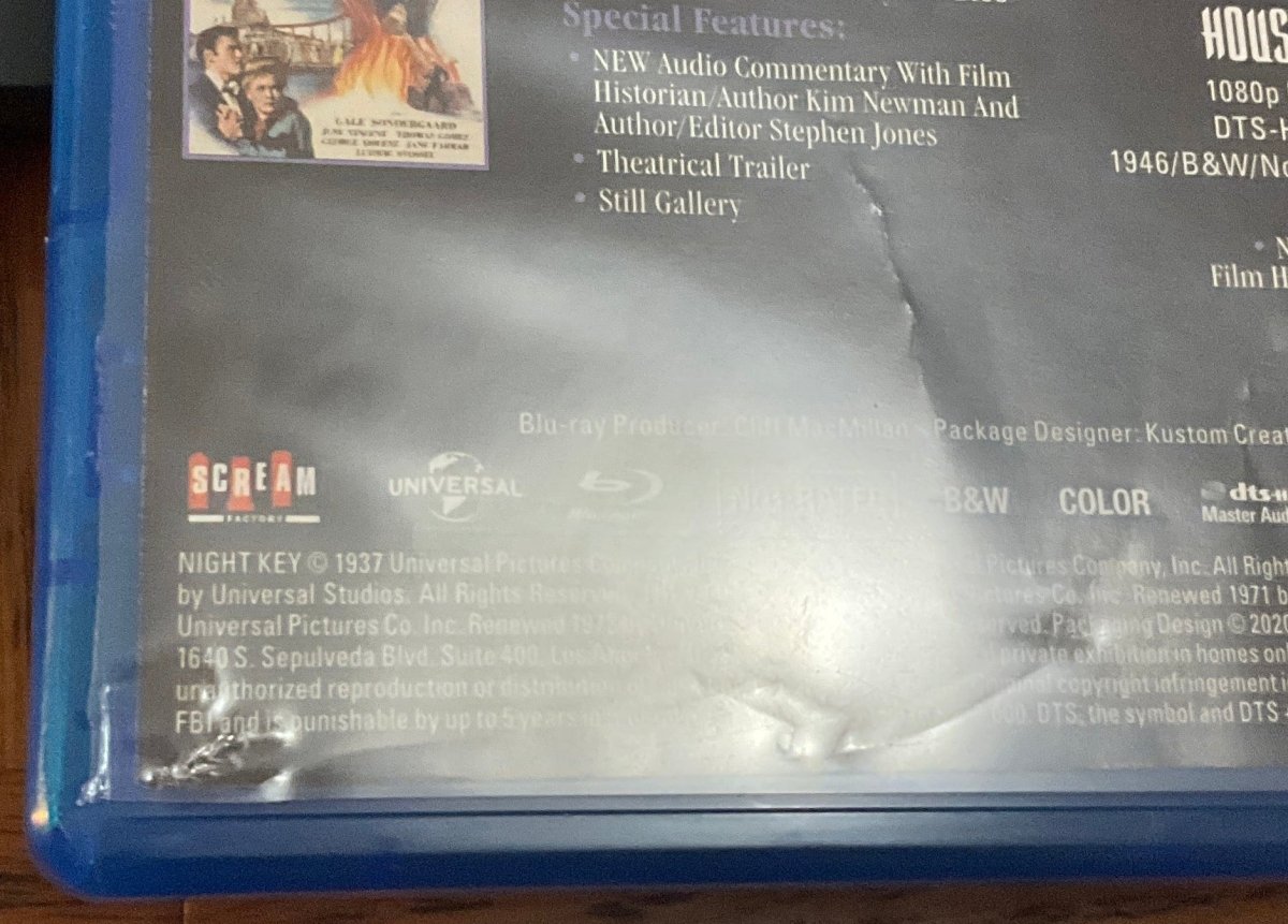 Universal Horror Collection Volume 4 USED