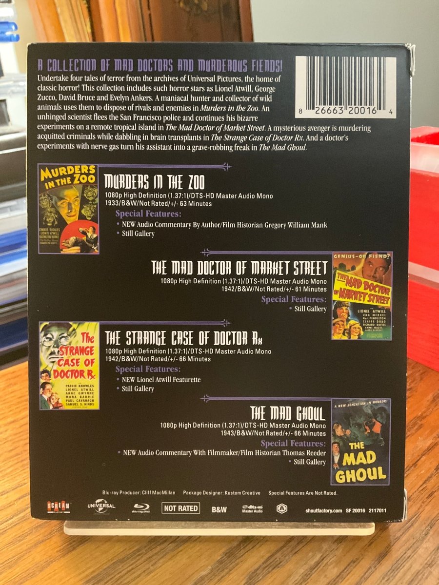 Universal Horror Volume 2 USED