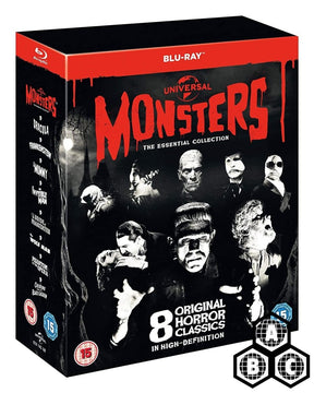 Universal Monsters: The Essential Collection (Region Free) - New Blu - Ray