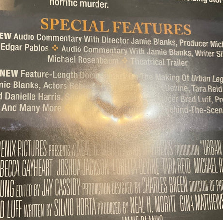 Urban Legend W/SLIP USED - Used Blu - Ray