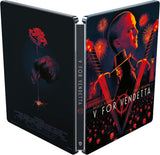 V for Vendetta (4K UHD, UK Limited Edition Steelbook, Region Free) - New 4K UHD