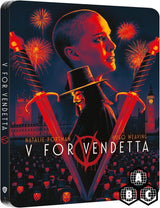 V for Vendetta (4K UHD, UK Limited Edition Steelbook, Region Free)