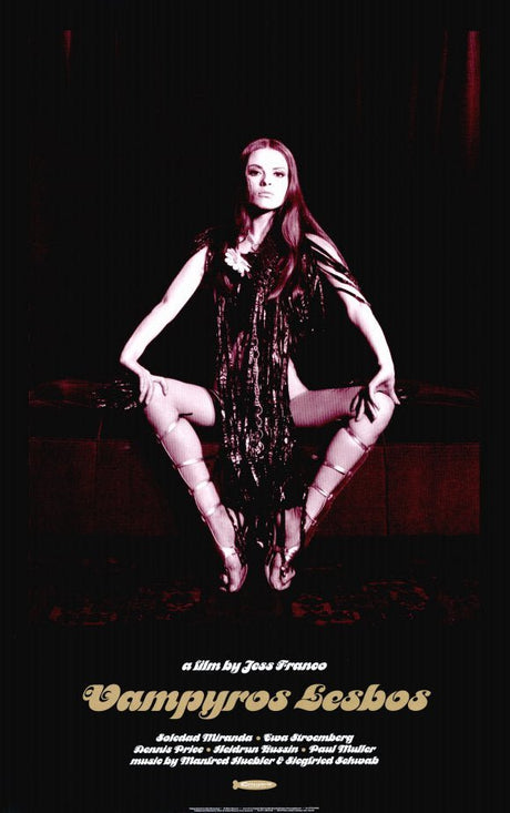 Vampyros Lesbos Poster 11x17