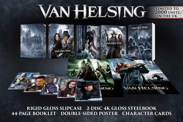 Van Helsing (4K UHD, Limited Collector's Edition Steelbook, Region Free/B) - New 4K UHD
