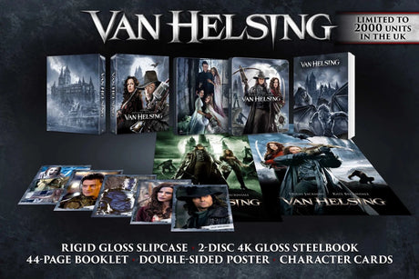 Van Helsing (4K UHD, Limited Collector's Edition Steelbook, Region Free/B)