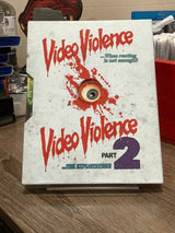 VIDEO VIOLENCE 1 & 2 COLLECTION w/HARDCASE USED