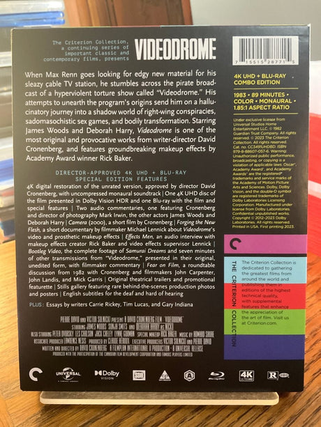 Videodrome (4K UHD, #248) USED