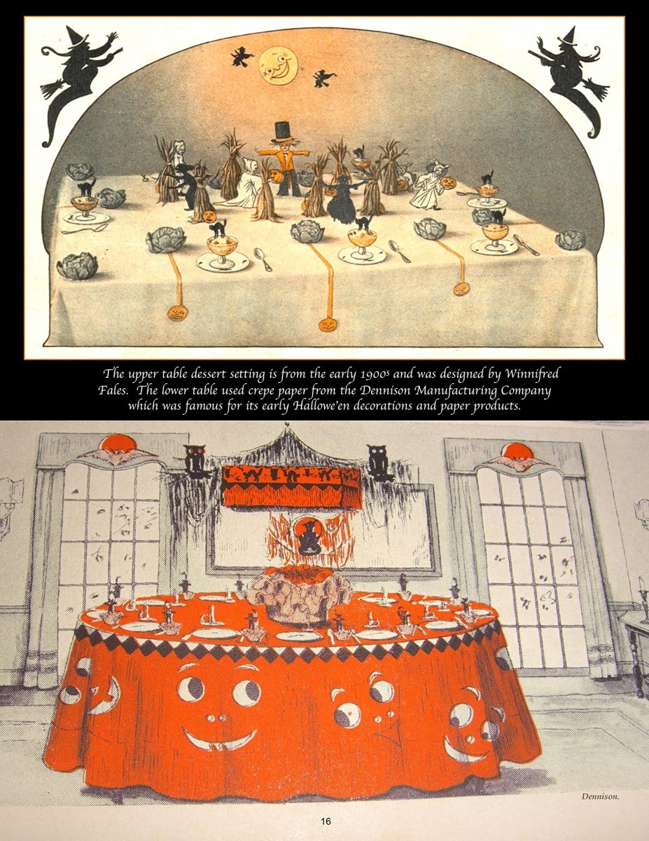 Vintage Hallowe'en Party Book - Books