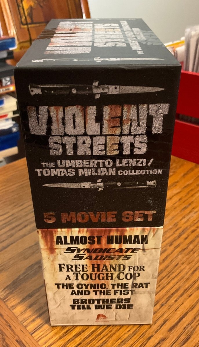Violent Streets: The Umberto Lenzi / Tomas Milian Collection USED