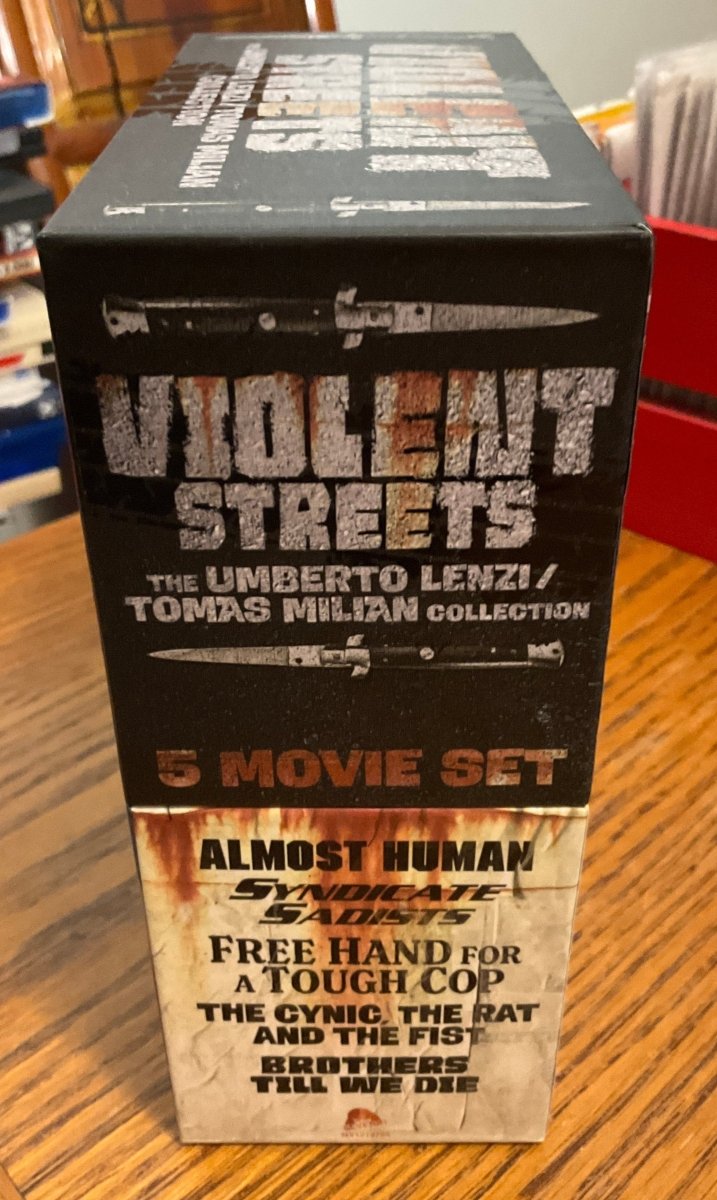 Violent Streets: The Umberto Lenzi / Tomas Milian Collection USED