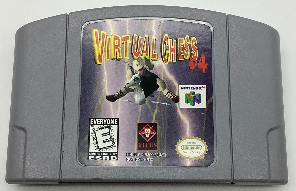 Virtual Chess Nintendo 64 USED - Video Games - Nintendo 64