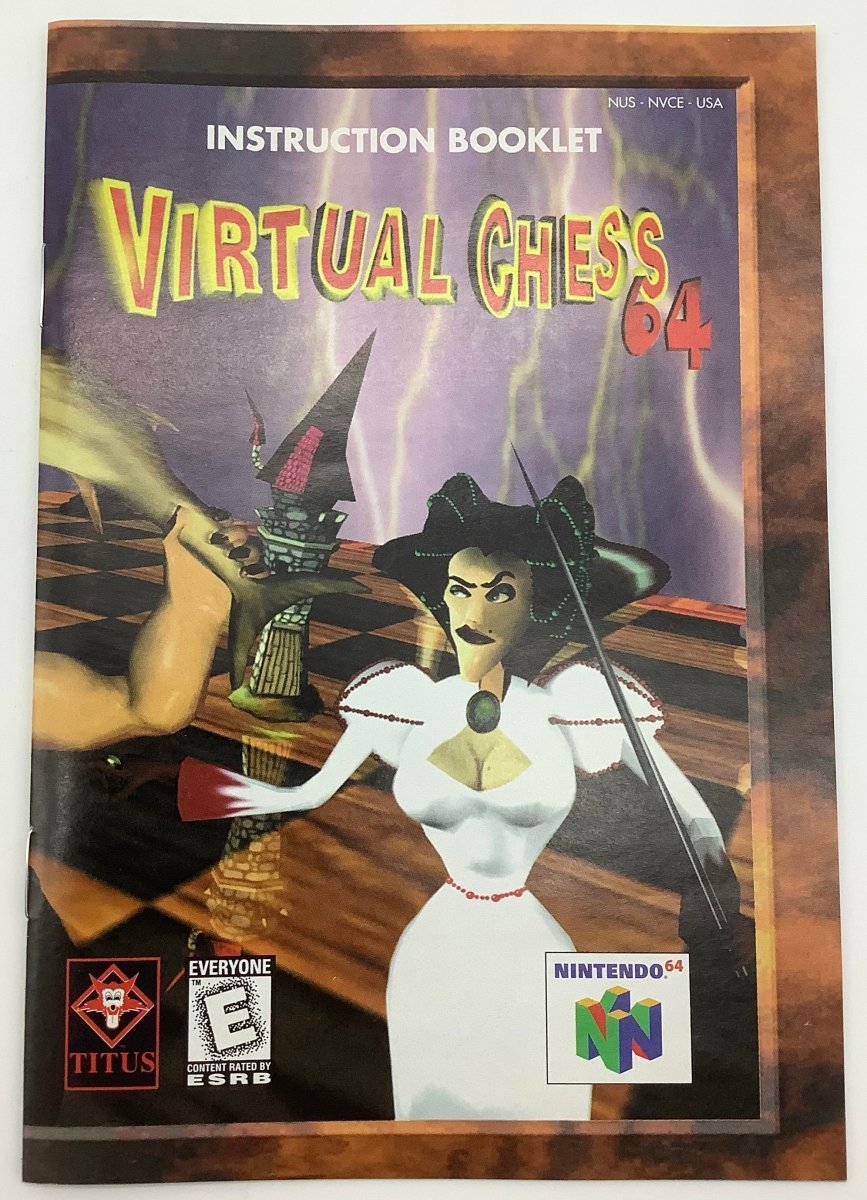 Virtual Chess Nintendo 64 USED - Video Games - Nintendo 64