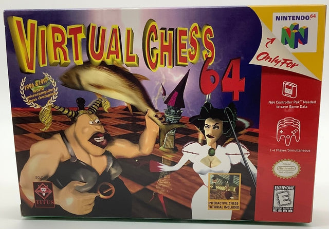 Virtual Chess Nintendo 64 USED - Video Games - Nintendo 64