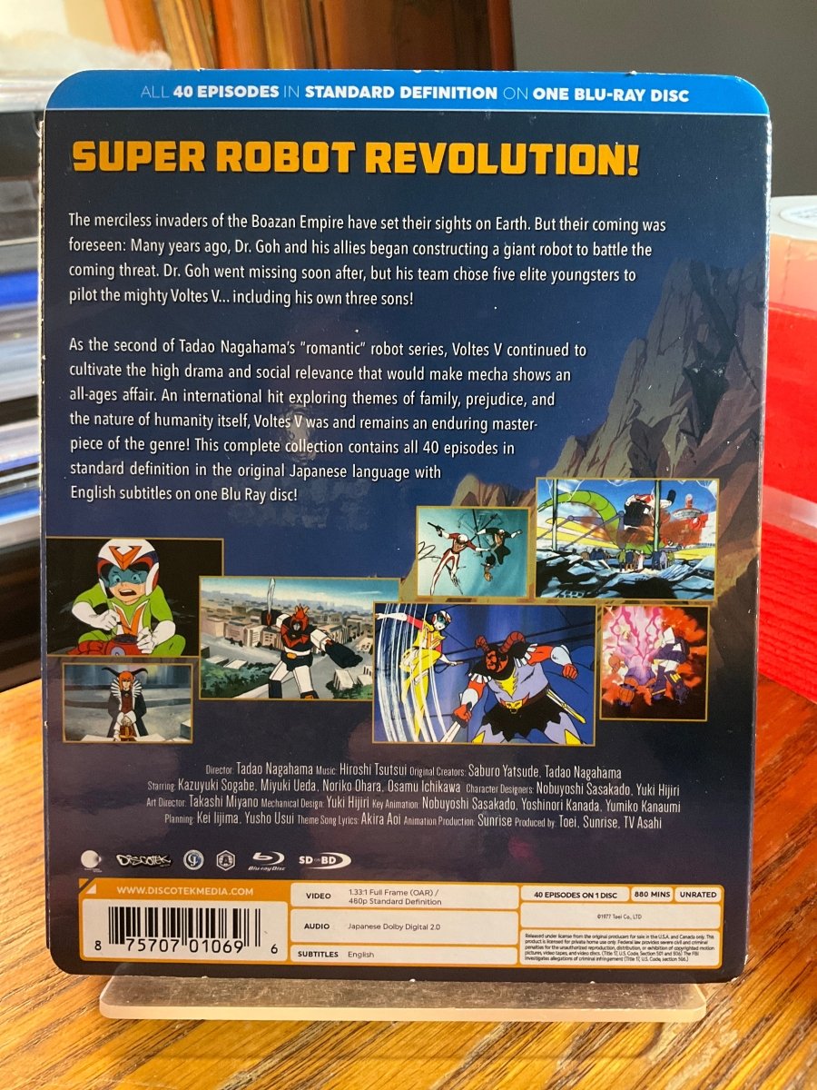 Voltes V : Complete Series w/SLIP USED