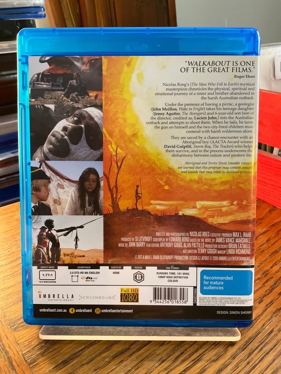 Walkabout (Region Free) USED