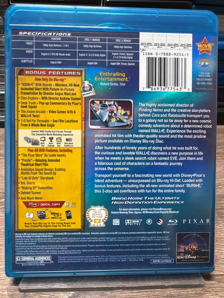 Wall-E 3-Disc Set USED