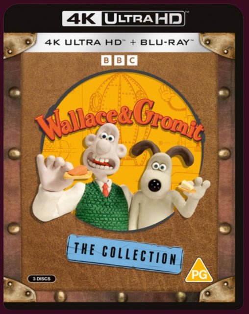 Wallace and Gromit - The Complete Collection (4K UHD, Region Free/B) w/SLIP - New 4K UHD