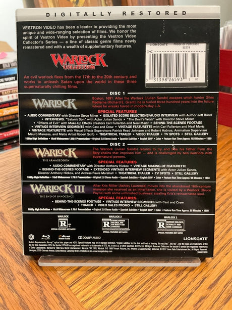 Warlock Collection w/SLIP USED