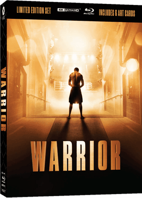Warrior (4K UHD/Blu - Ray, Limited Edition w/Lenticular Hardcase, Region Free) - New 4K UHD