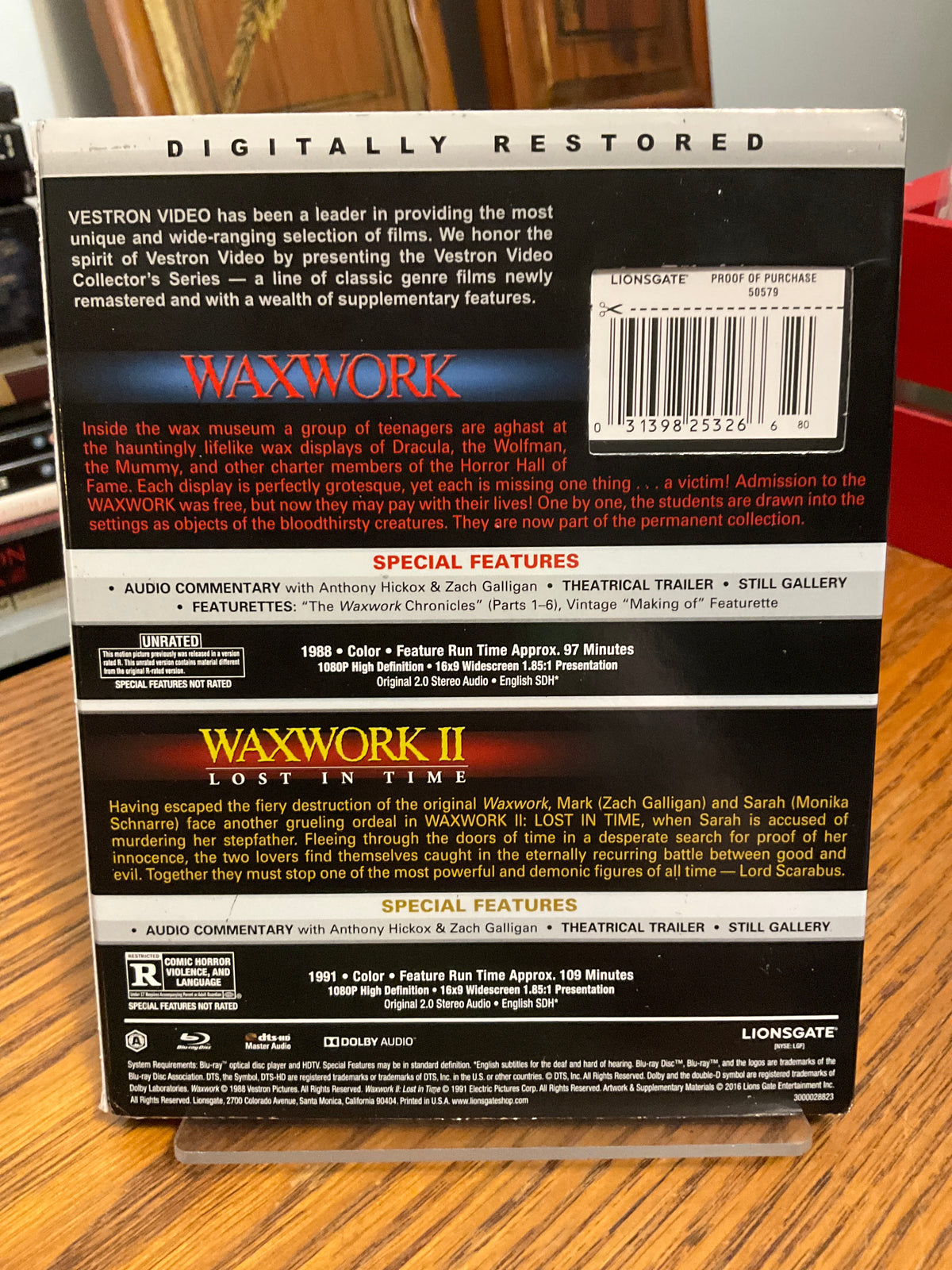 Waxworks Compilation W/SLIP USED