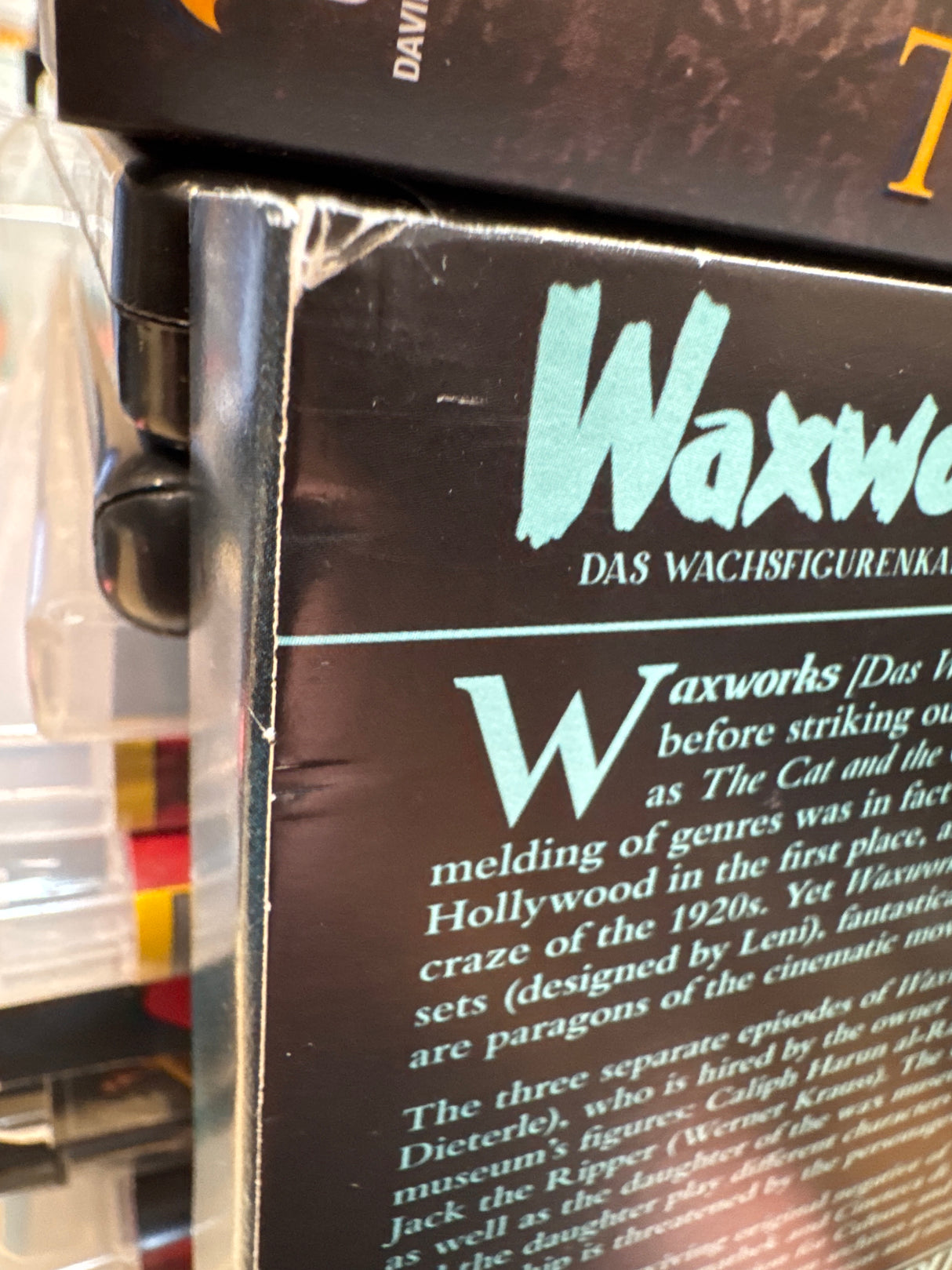 Waxworks (Das Wachsfigurenkabinett, Region B) w/SLIP USED