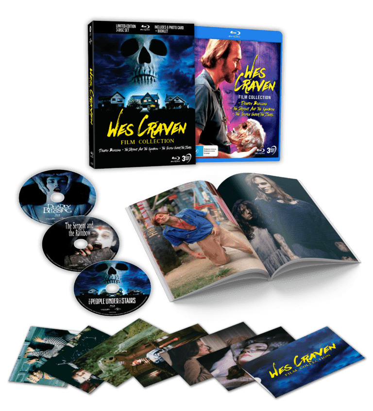 Wes Craven Collection (Limited Edition w/Lenticular Hardcase, Region Free) - New Blu - Ray