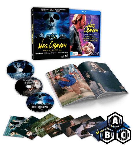 Wes Craven Collection (Limited Edition w/Lenticular Hardcase, Region Free) - New Blu - Ray