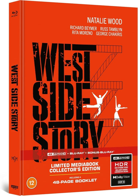 West Side Story (4K UHD, Limited Edition Mediabook, Region Free)