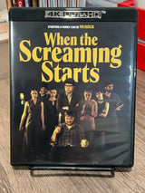 When the Screaming Starts (2021) 4K UHD W/SLIP USED