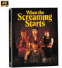 When the Screaming Starts (4K UHD/Blu - Ray) w/SLIP - New 4K UHD