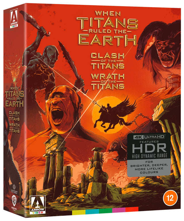 When Titans Ruled The Earth: Clash Of The Titans & Wrath Of The Titans (4K UHD, UK Limited Edition, Region Free) - New 4K UHD